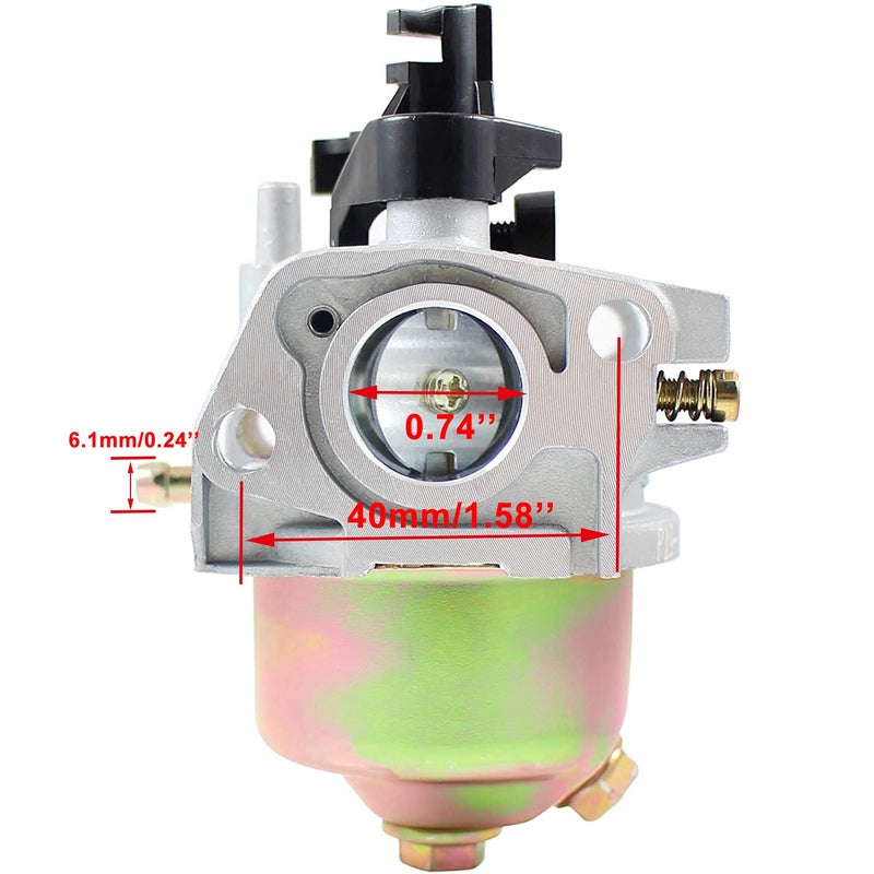 Pro Chaser SC300HW Carburetor for Cub Cadet 11A-18MC056 CC500 CC550SP 12A-18MC056 CC94M CC98M 12ABB22J709 19" 173cc Self-Propelled Lawn Mower Kohler XT775 Engine Part 951-10309 751-10310 - Image 2
